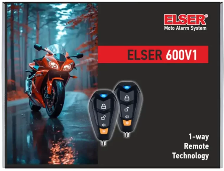 Σύστημα συναγερμού μοτοσικλέτας ELSER-600V1 | Σειρά SMART